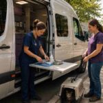 Donna Sicuranza's TEAM mobile clinic providing spay neuter care in Connecticut